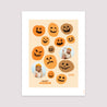 Affiche Portrait 30 x 40 cm Citrouilles photo N° 2