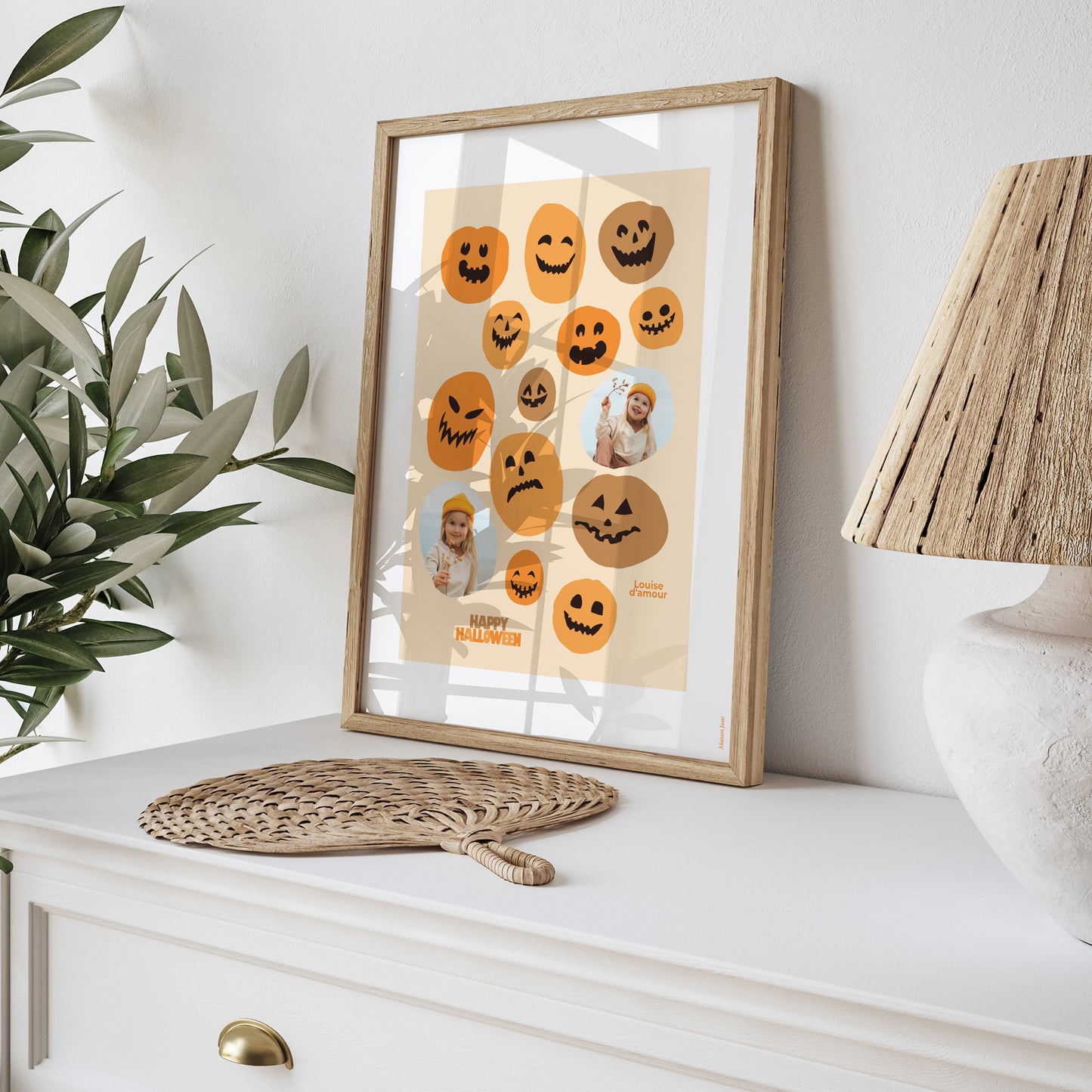 Affiche Objets Portrait Citrouilles photo N° 5