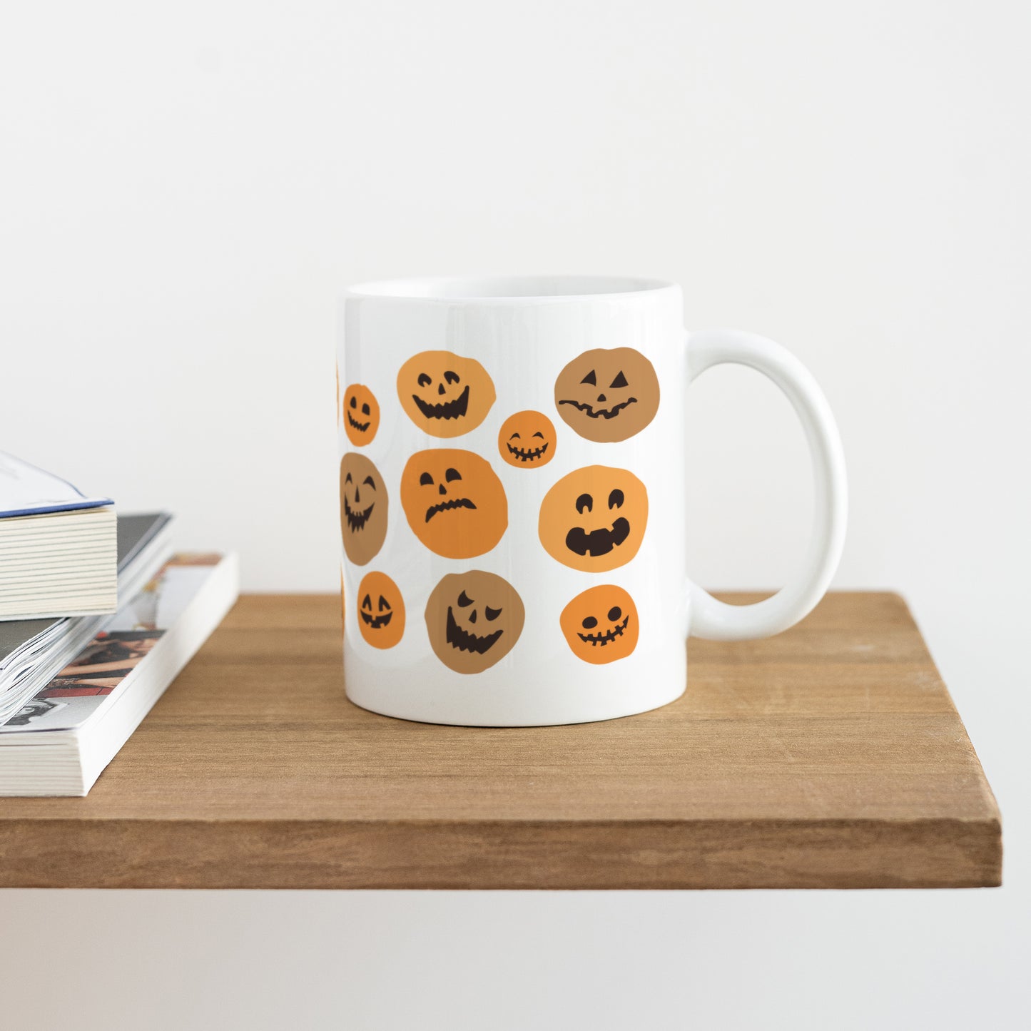 Mug Objets Blanc Citrouilles photo N° 4