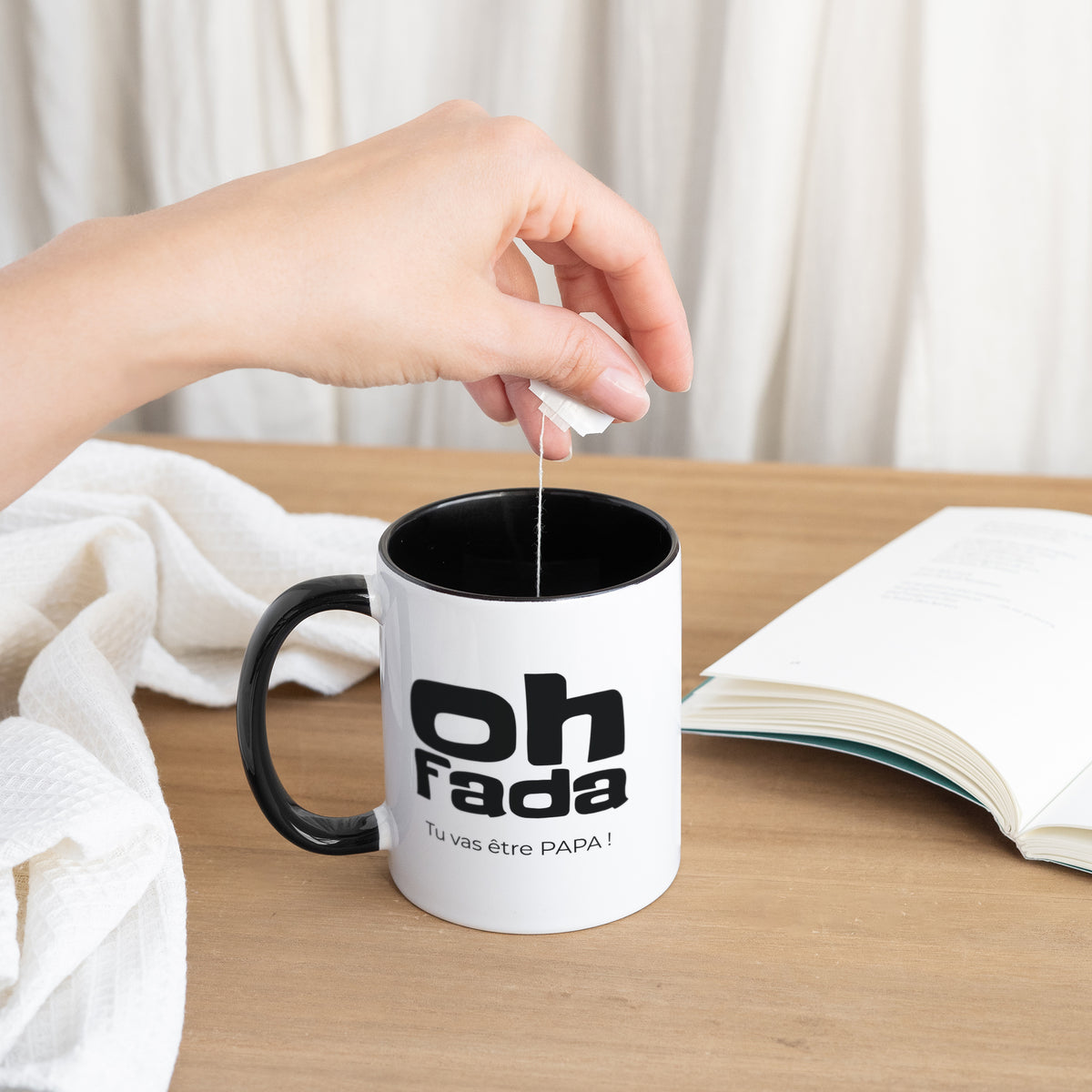 Mug Noir Oh fada photo N° 3