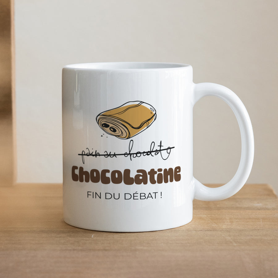 Mug Objets Blanc Chocolatine photo