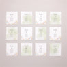 Plan de table Mariage Lot de 12 Couronne de Fleurs Sauvages photo N° 1