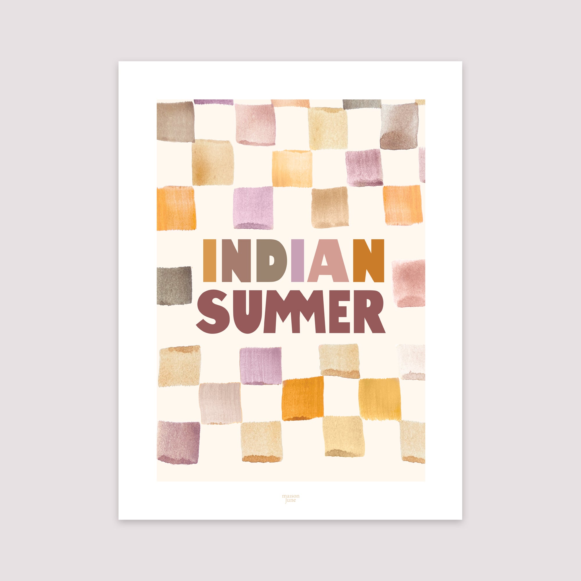 Affiche Portrait 30 x 40 cm Indian summer photo N° 2
