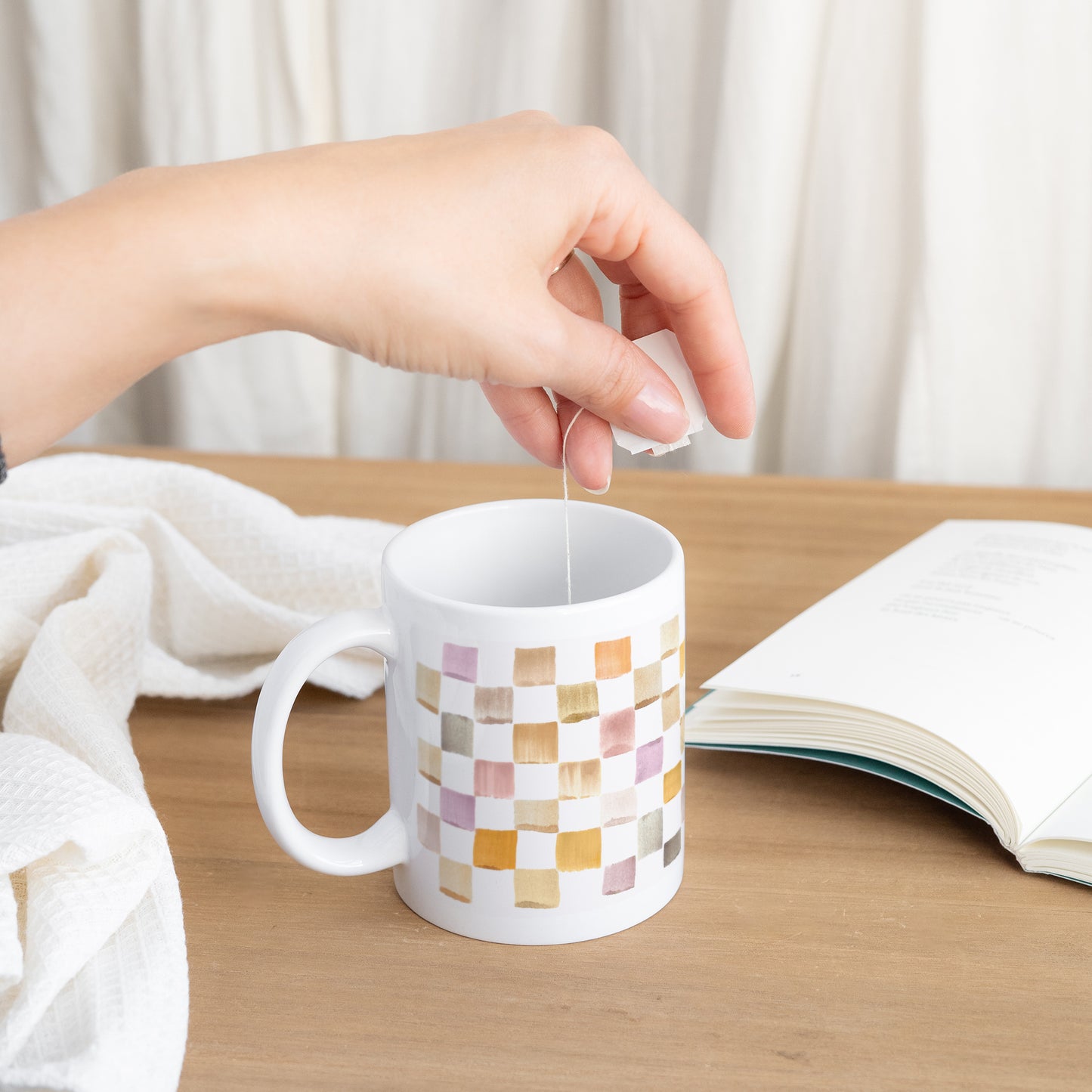Mug Objets Blanc Indian summer photo N° 3