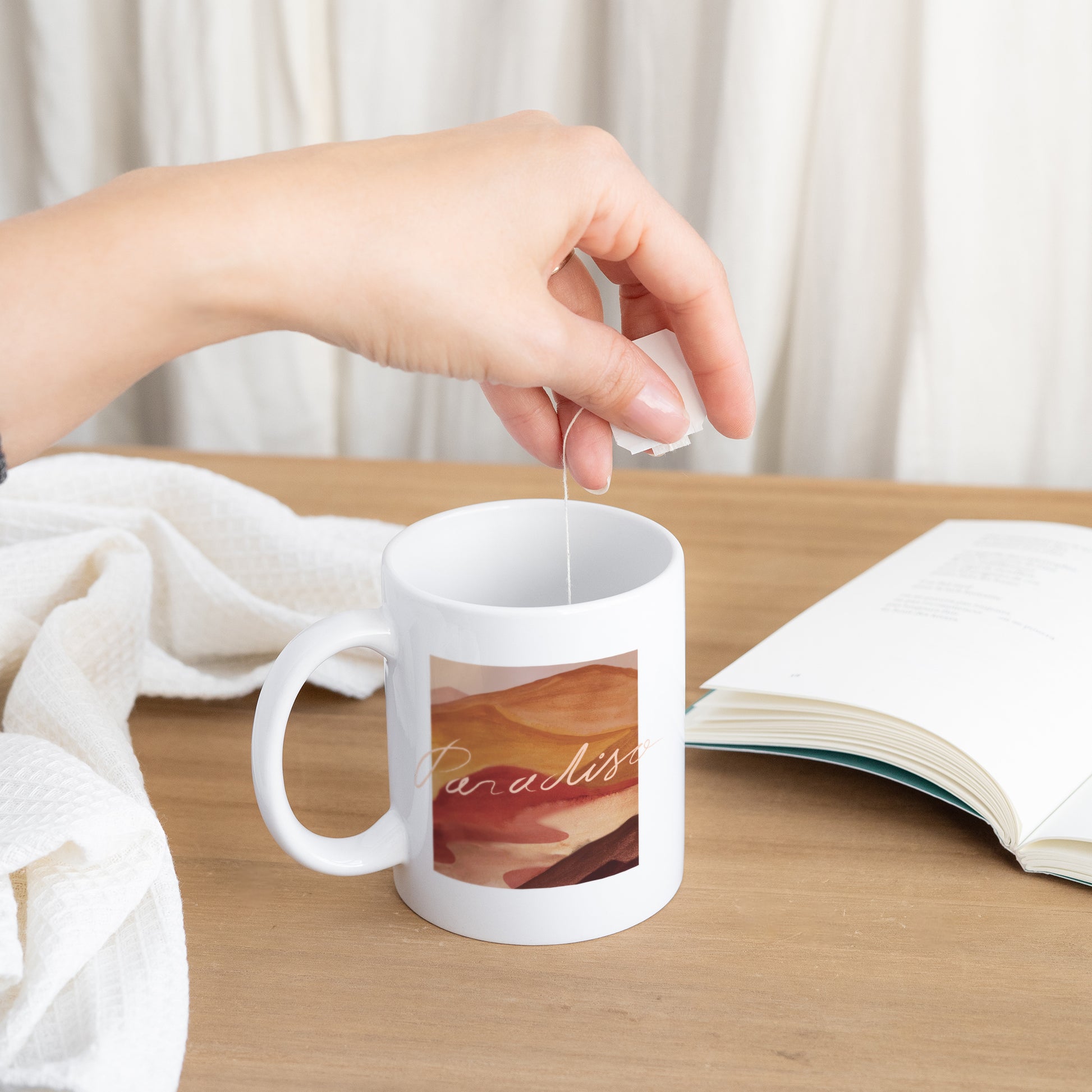 Mug Objets Blanc Paradiso photo N° 3