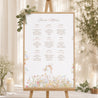 Plan de table Mariage Portrait 60 x 90 cm Amour champêtre photo N° 1