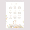 Plan de table Mariage Portrait 60 x 90 cm Amour champêtre photo N° 2