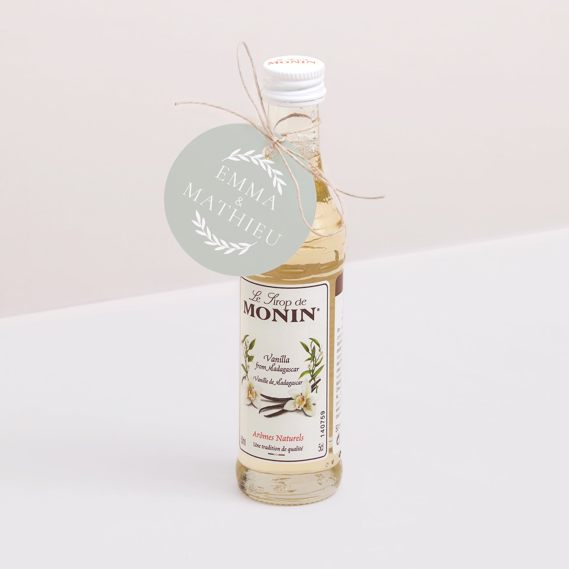 Etiquette perforée Mariage Ronde Classico photo N° 3