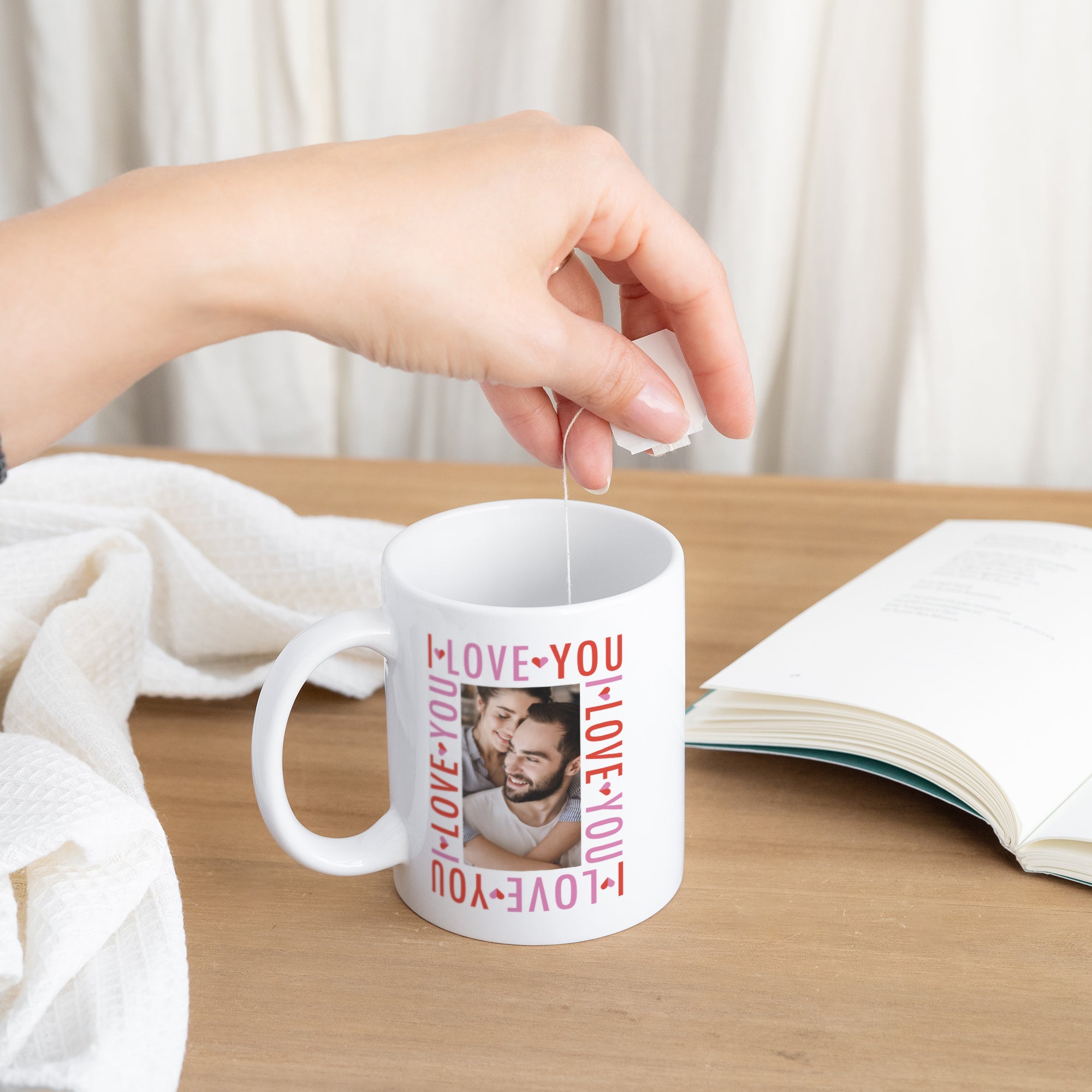 Mug Objets Blanc Viva el amor photo N° 3
