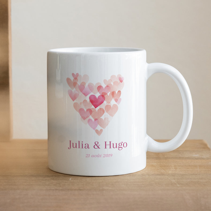 Mug Objets Blanc Que du love II photo