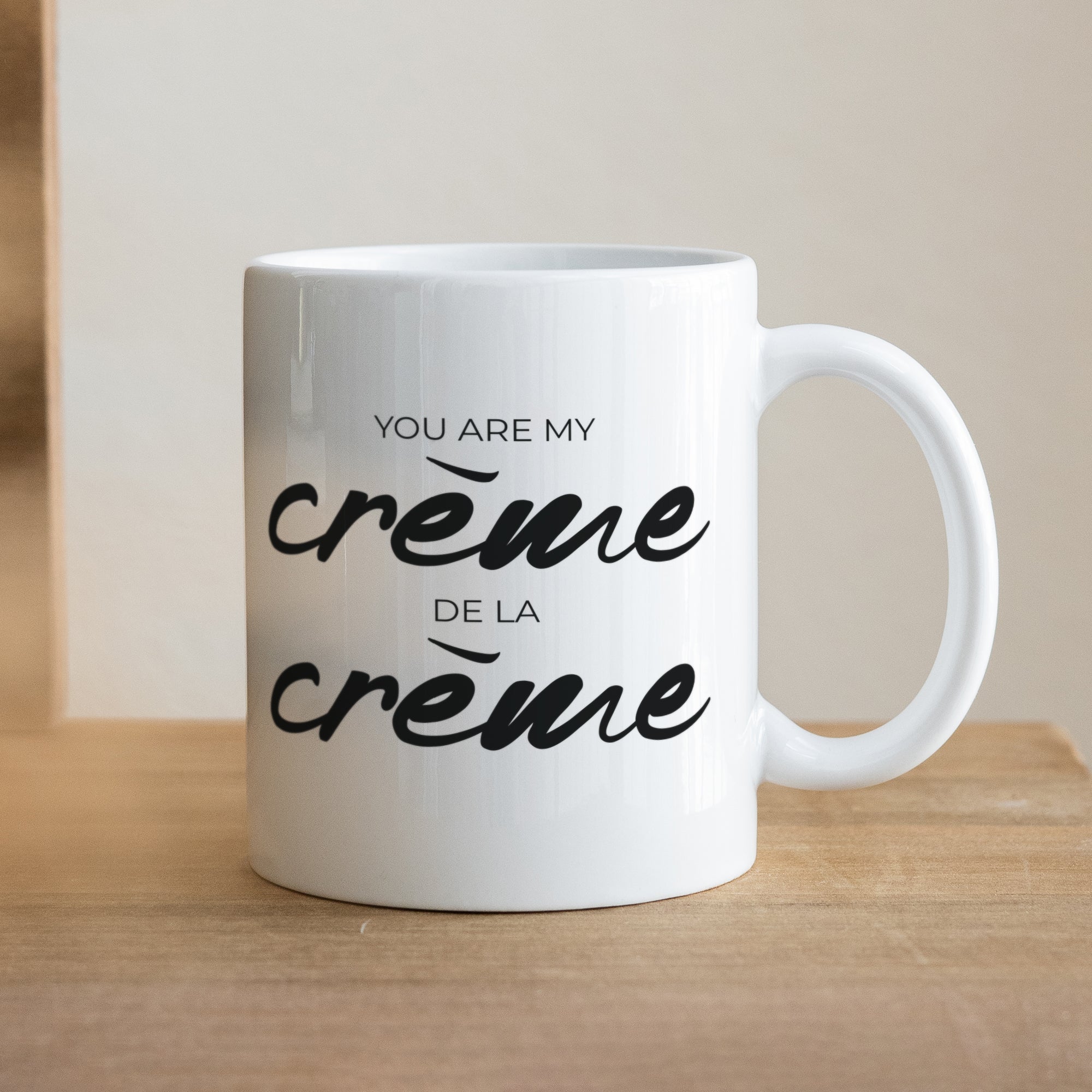 Mug Objets Blanc Crème de la crème photo N° 1
