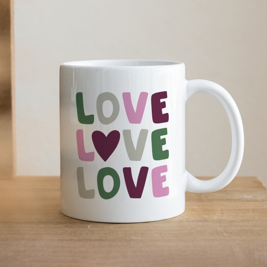 Mug Objets Blanc More love photo