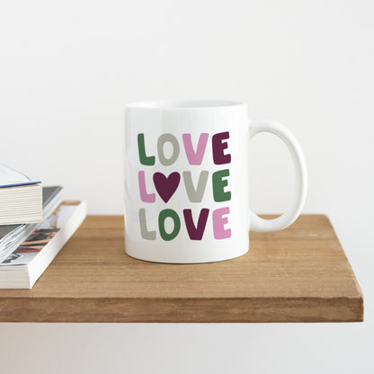 Mug Objets Blanc More love photo N° 4