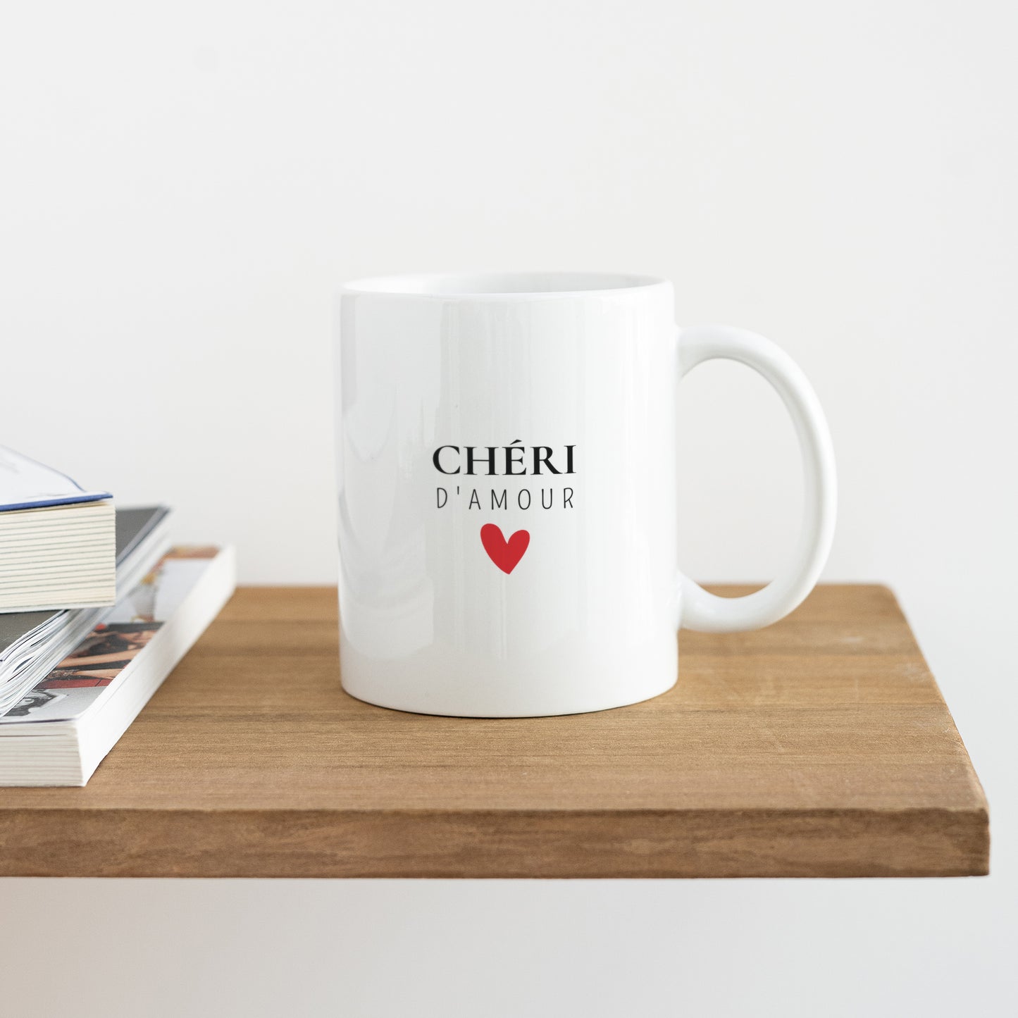 Mug Objets Blanc Chéri d'amour photo N° 4