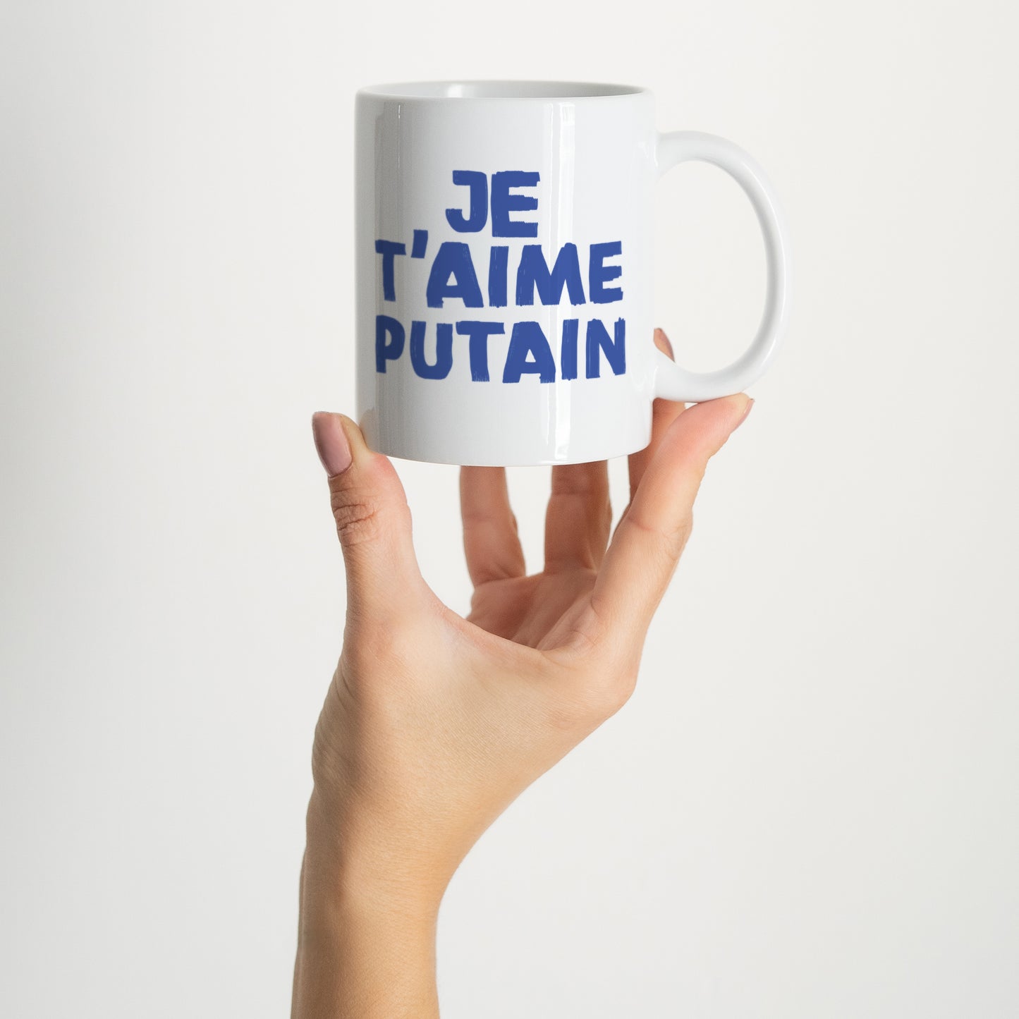 Mug Objets Blanc je t'aime! photo N° 2