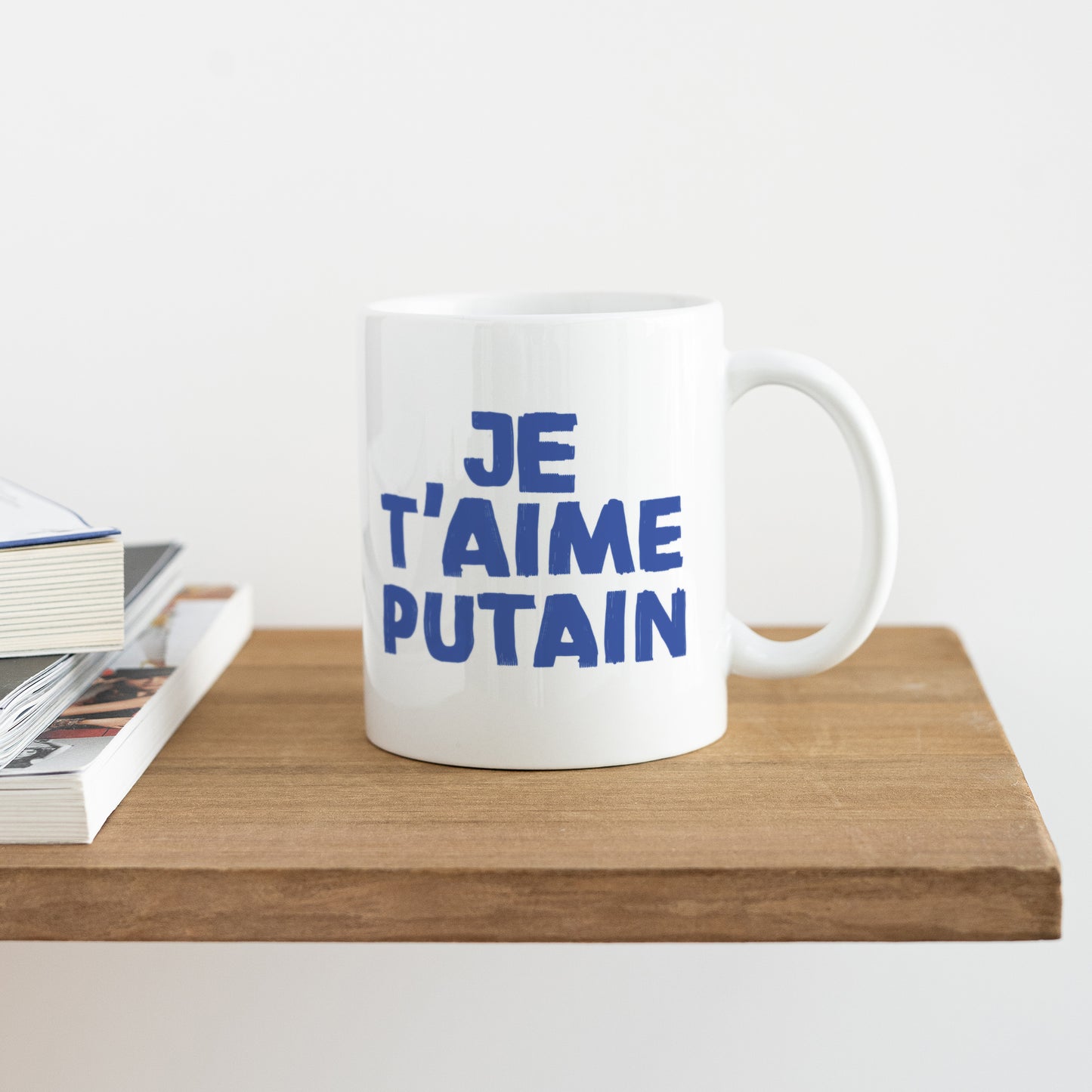 Mug Objets Blanc je t'aime! photo N° 4