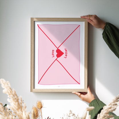 Affiche Portrait Love letter photo N° 2