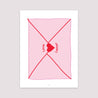 Affiche Portrait 30 x 40 cm Love letter photo N° 2