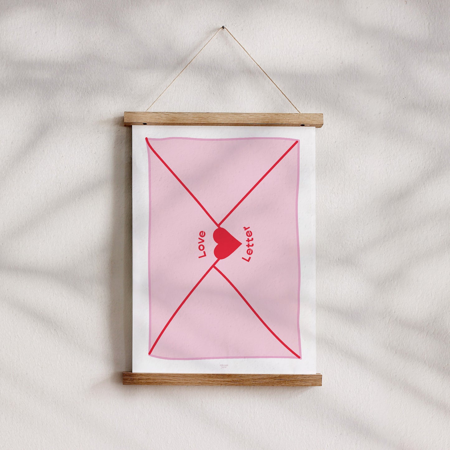 Affiche Portrait Love letter photo N° 4