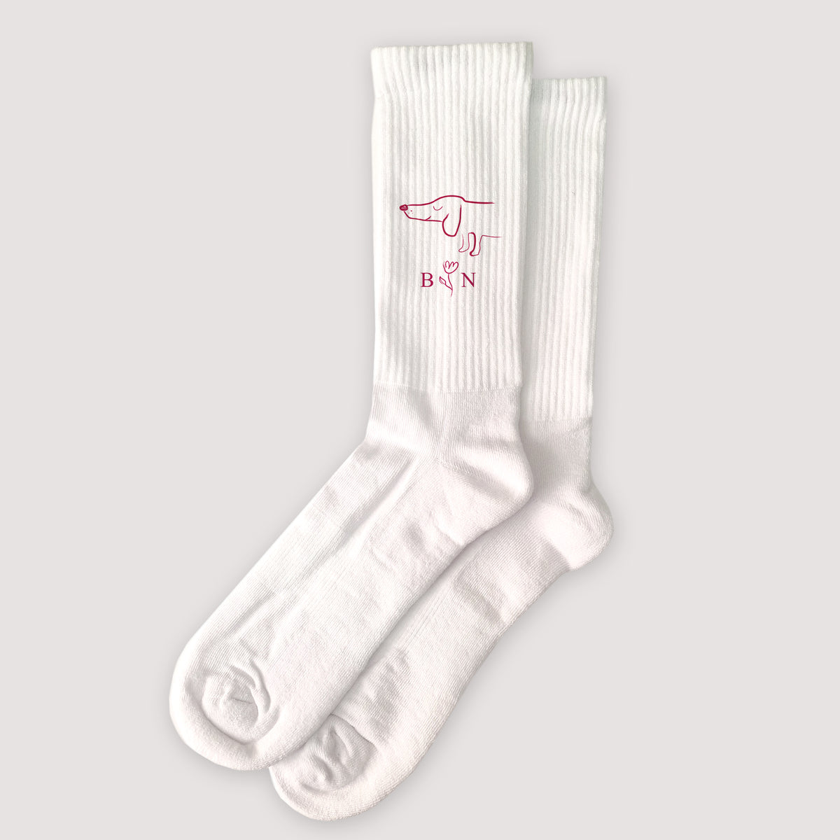 Chaussettes femme Blanches L'amoureux photo N° 1