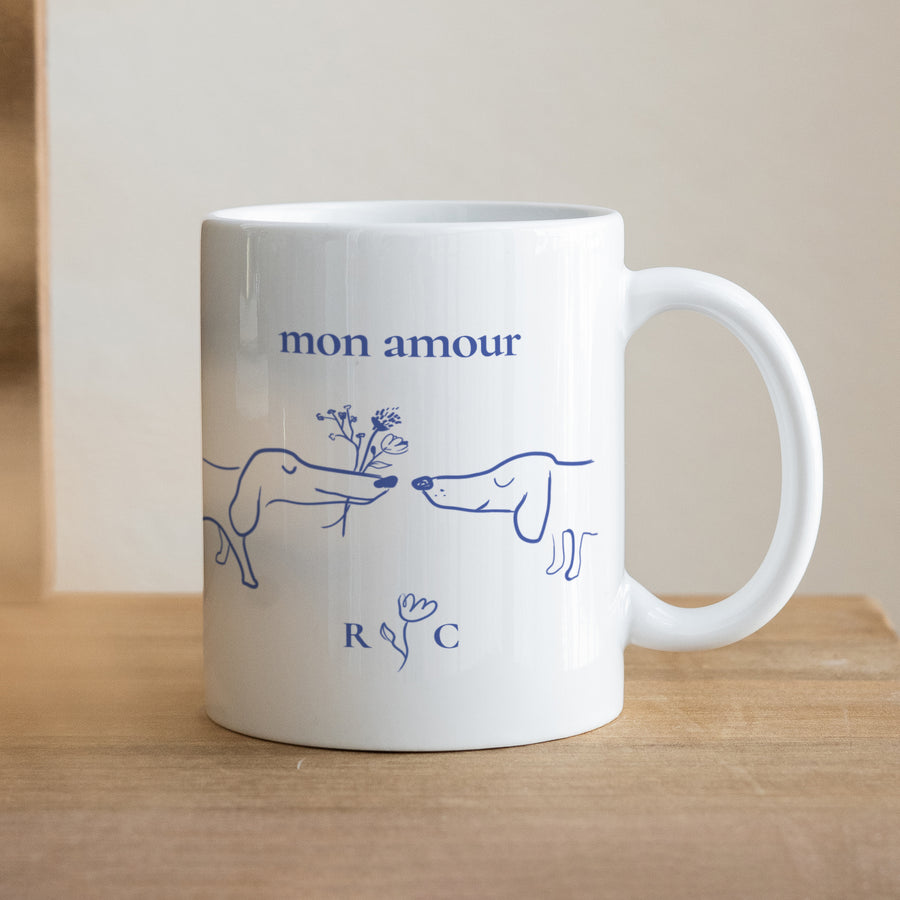 Mug Objets Blanc L'amoureux photo