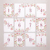 Carte étape bébé Naissance Lot de 12 Kamae photo N° 3