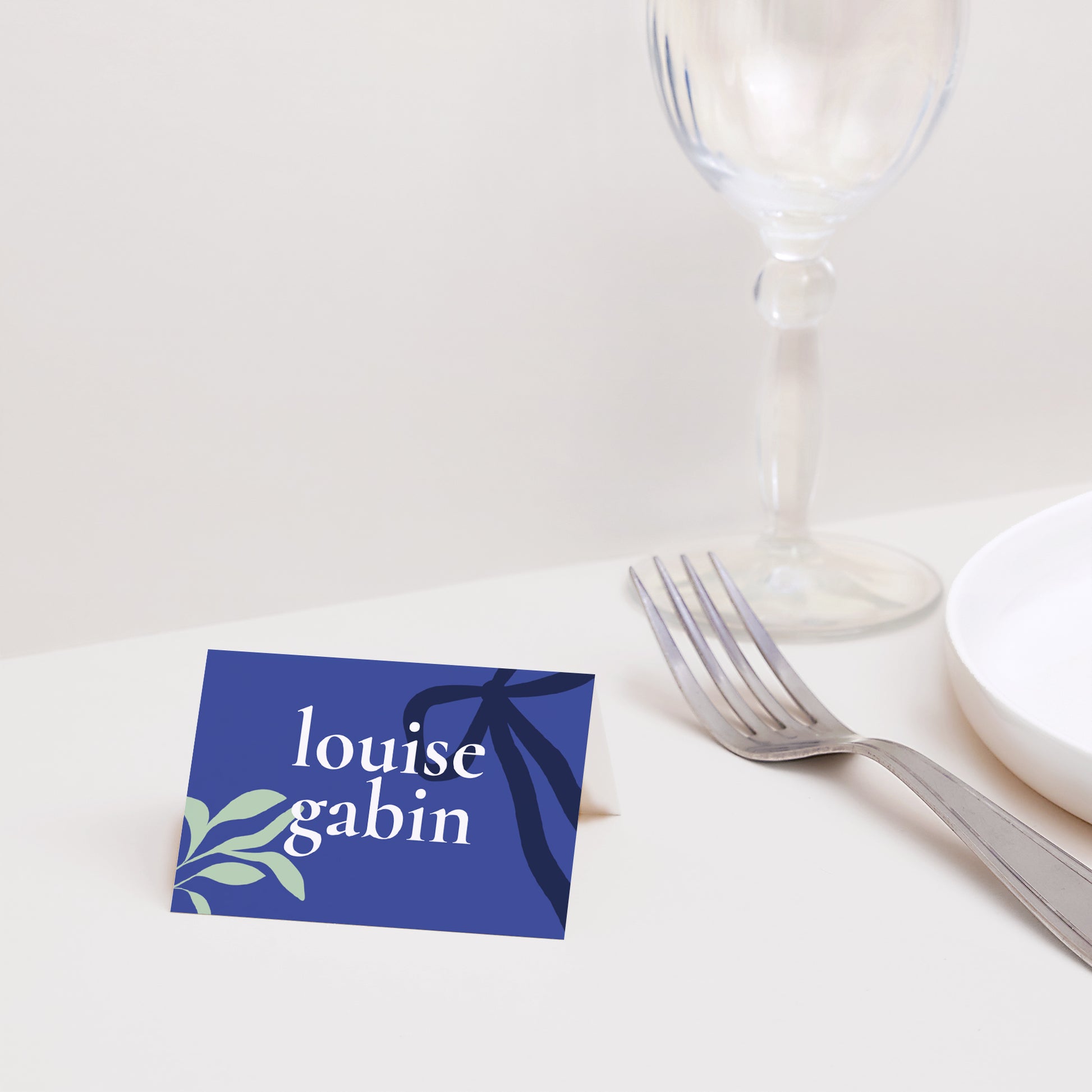 Marque-place Mariage 2 volets Good time photo N° 2