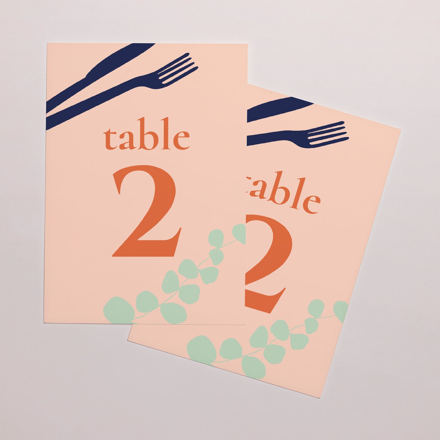 Marque table Mariage Rectangle Good time photo N° 2