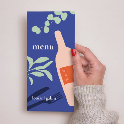 Menu Mariage Panoramique portrait Good time photo N° 2