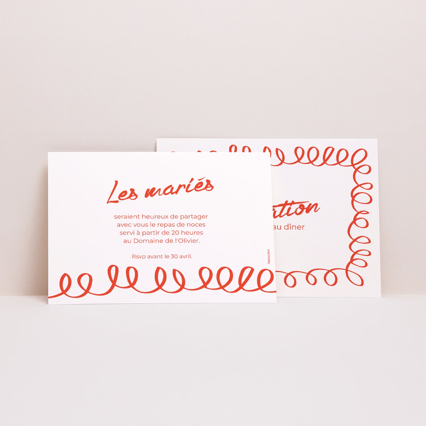 Invitations Mariage Paysage La Dolce Vita photo N° 2