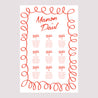 Plan de table Mariage Portrait 60 x 90 cm La Dolce Vita photo N° 2