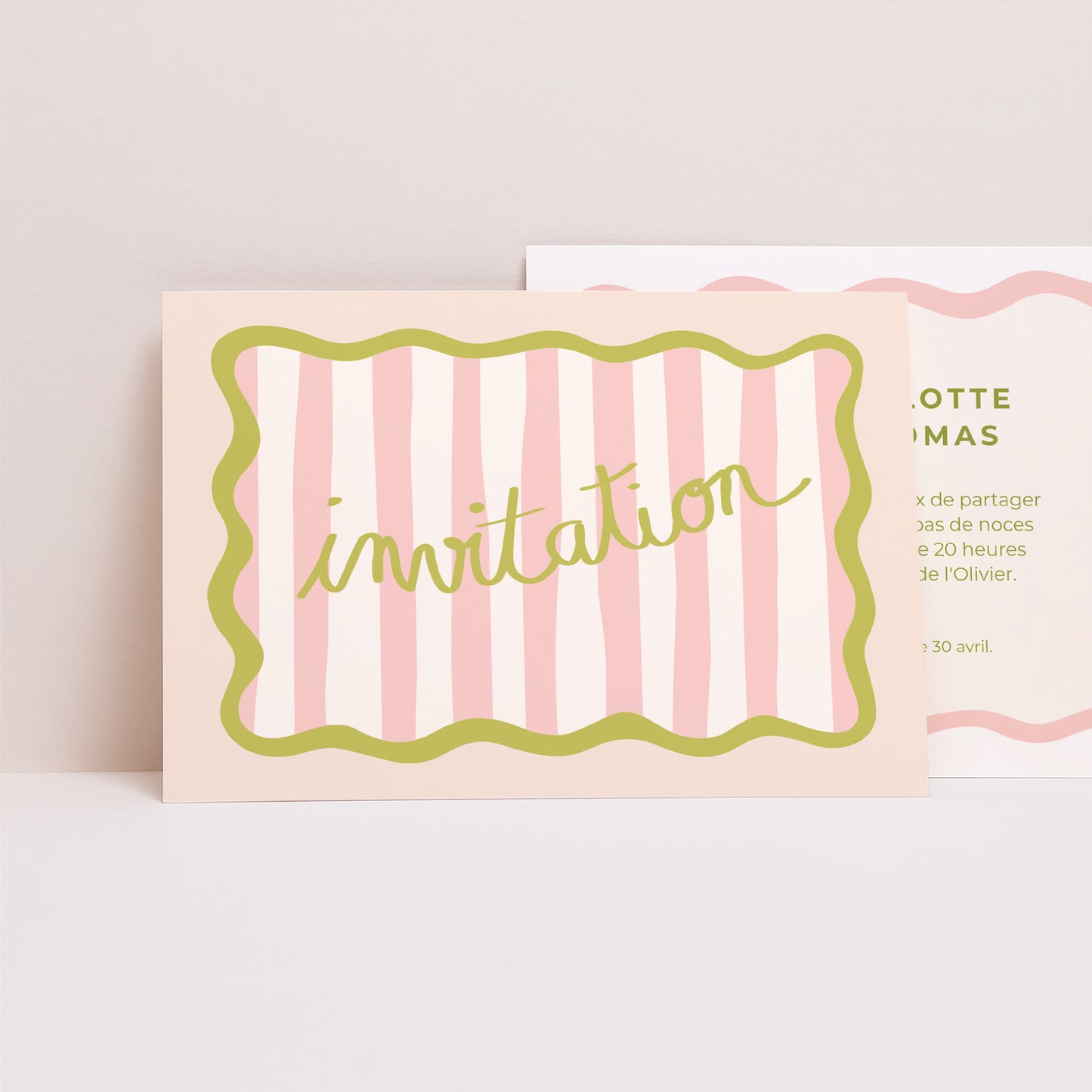 Invitations Mariage Paysage Lisette photo N° 1