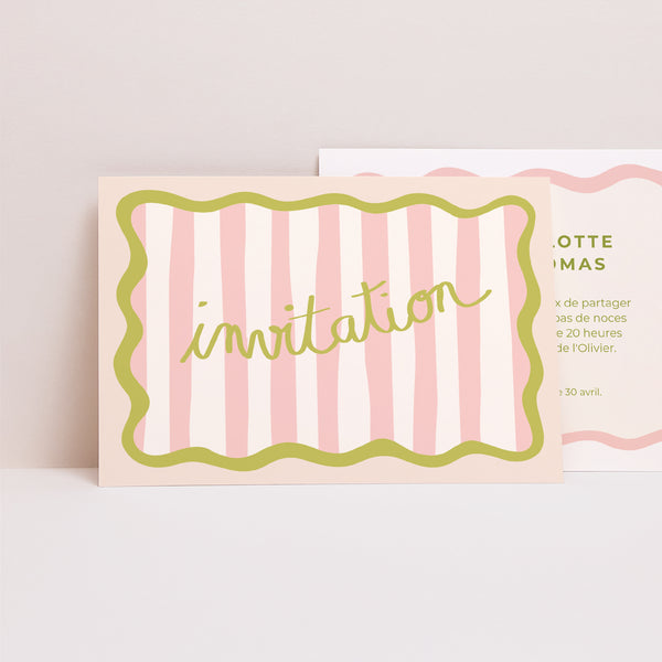 Invitations Mariage Paysage Lisette photo