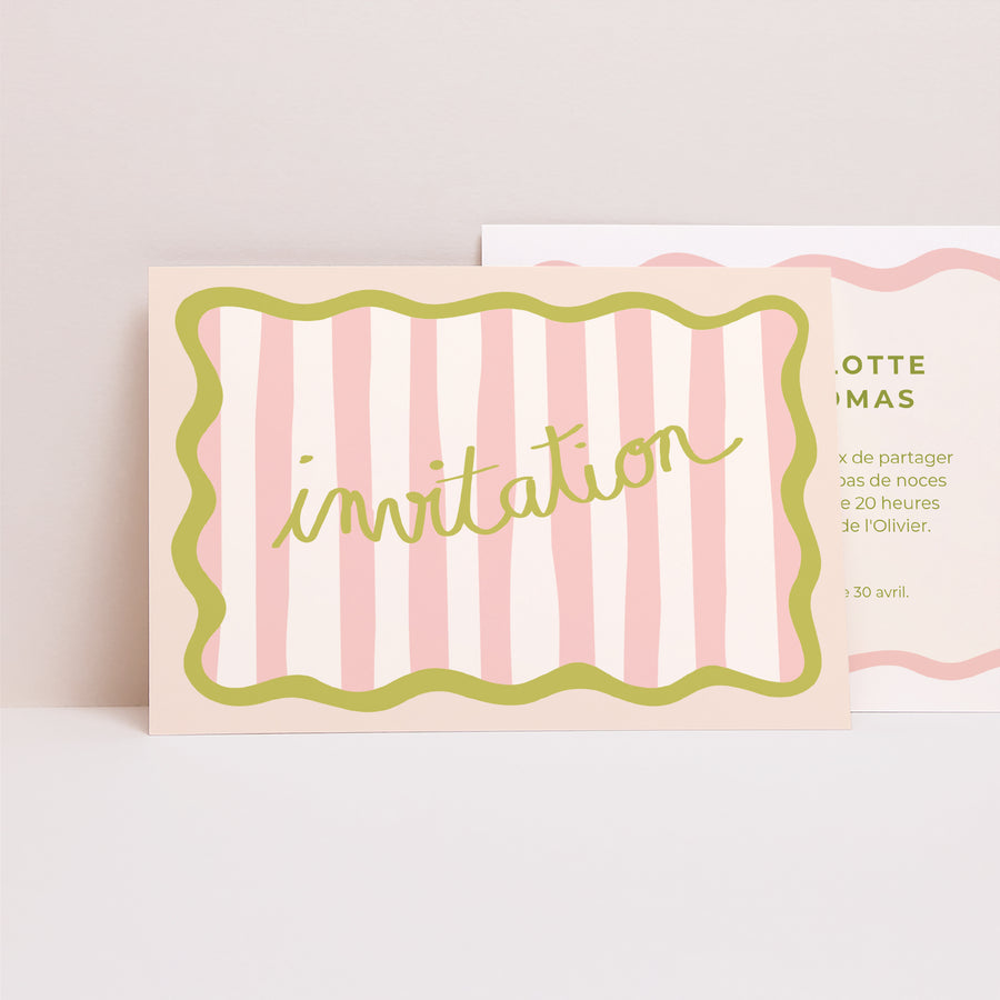 Invitations Mariage Paysage Lisette photo
