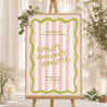 Panneau bienvenue Mariage Portrait 60 x 90 cm Lisette photo N° 1