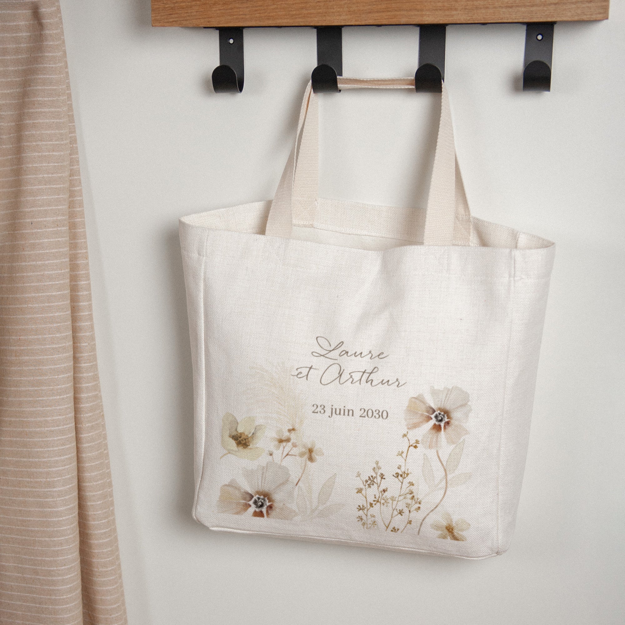 Tote bag Objets Anse en toile Camélise photo N° 1