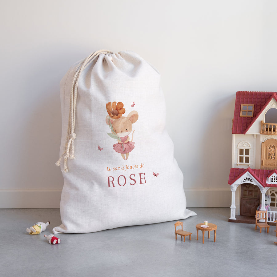 Sac de rangement Naissance Grand format Lilli la souris photo
