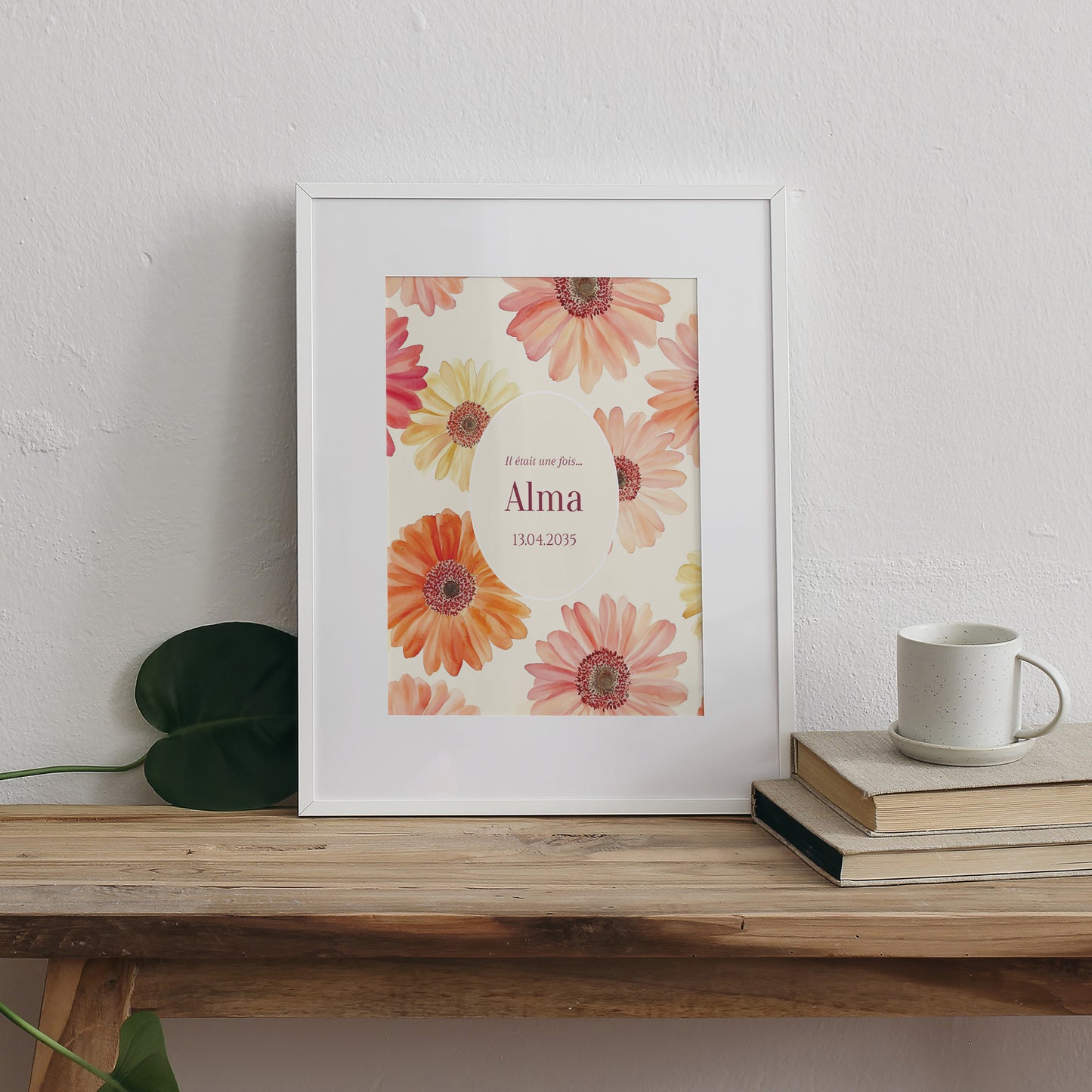 Affiche Naissance Portrait Un Pétale d'Amour photo N° 3