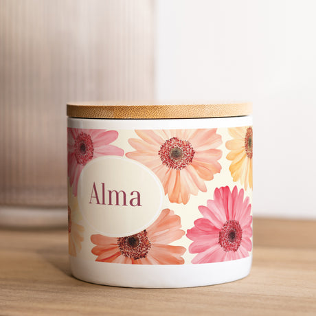 Pot en céramique Naissance 48 cl Un Pétale d'Amour