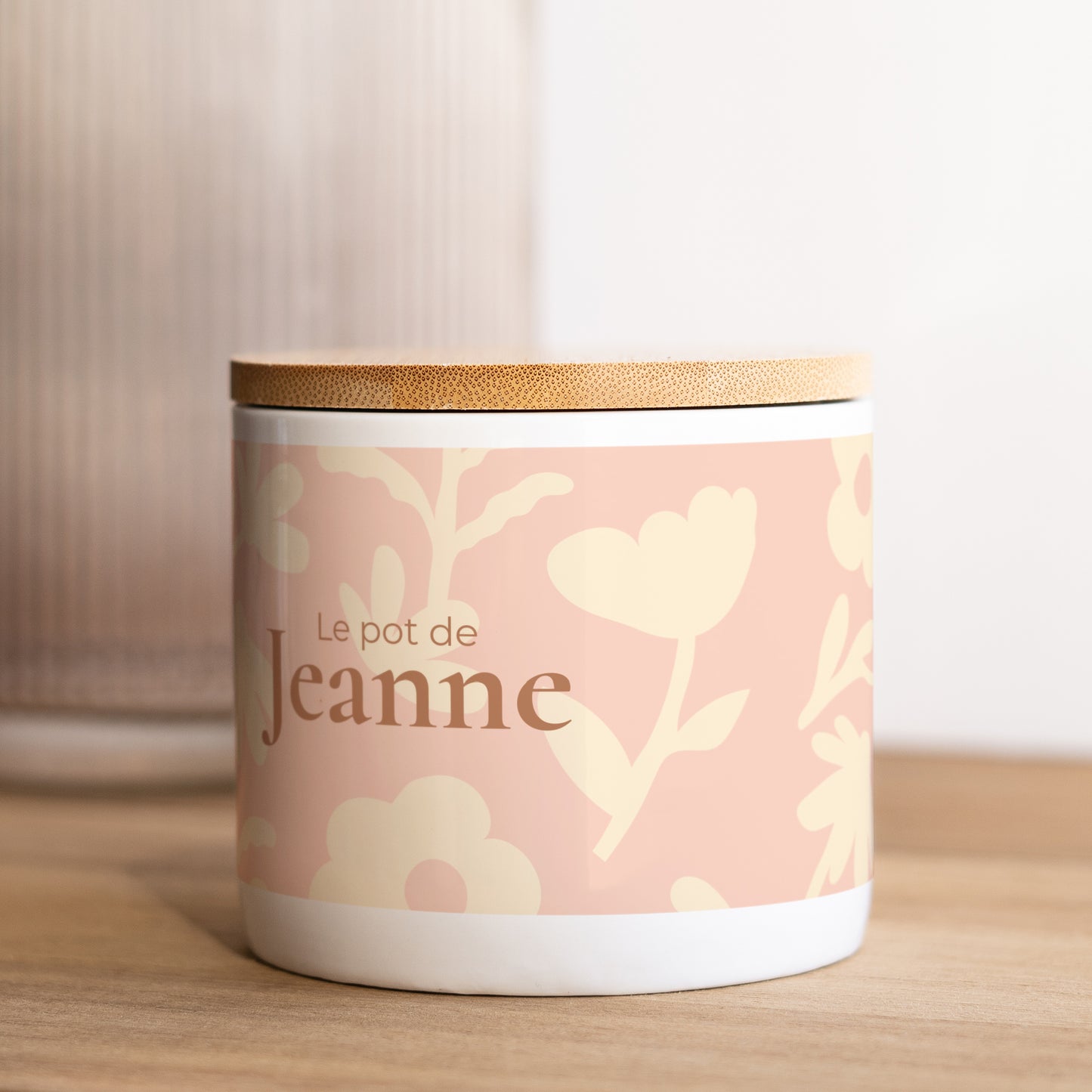 Pot en céramique Naissance 48 cl Baby flower photo N° 2