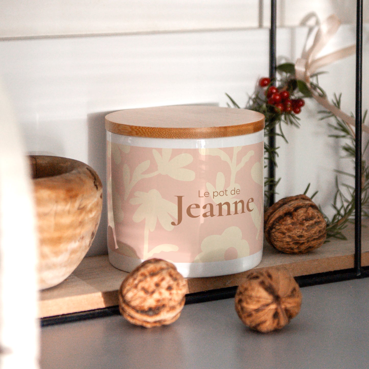 Pot en céramique Naissance 48 cl Baby flower photo N° 4