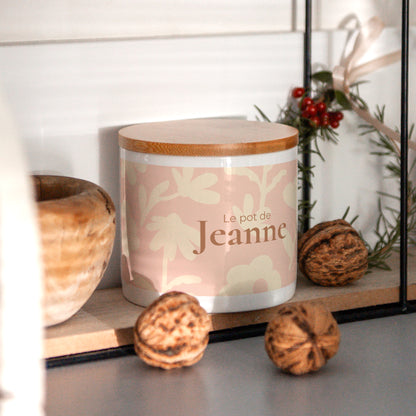 Pot en céramique Naissance 48 cl Baby flower photo N° 4