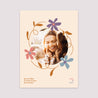 Affiche Portrait 30 x 40 cm Cercle de fleurs photo N° 2