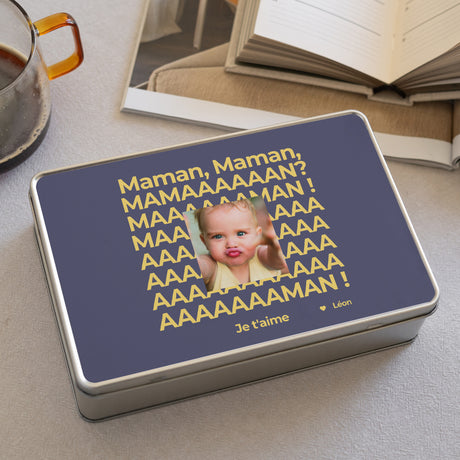 Boite métallique Objets Rectangle Mamaaaan!