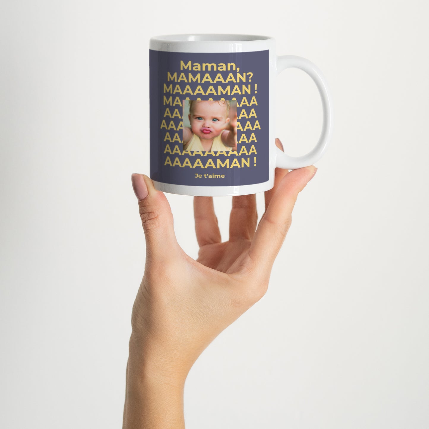 Mug Objets Blanc Mamaaaan! photo N° 2