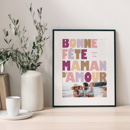 Affiche Objets Portrait Loving mom photo N° 1