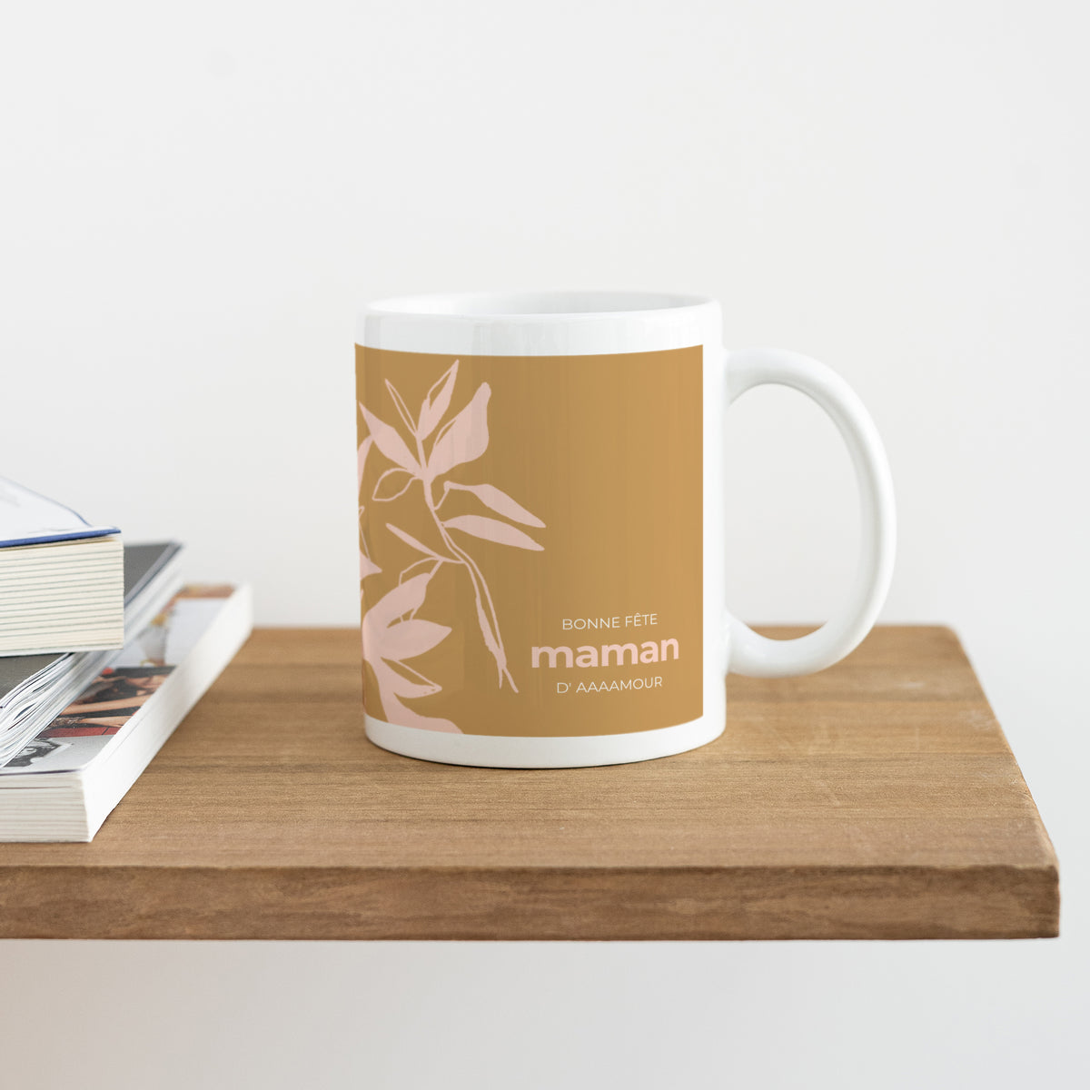 Mug Objets Blanc Feuillage & Tendresse photo N° 4