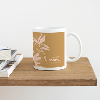Mug Objets Blanc Feuillage & Tendresse photo N° 4