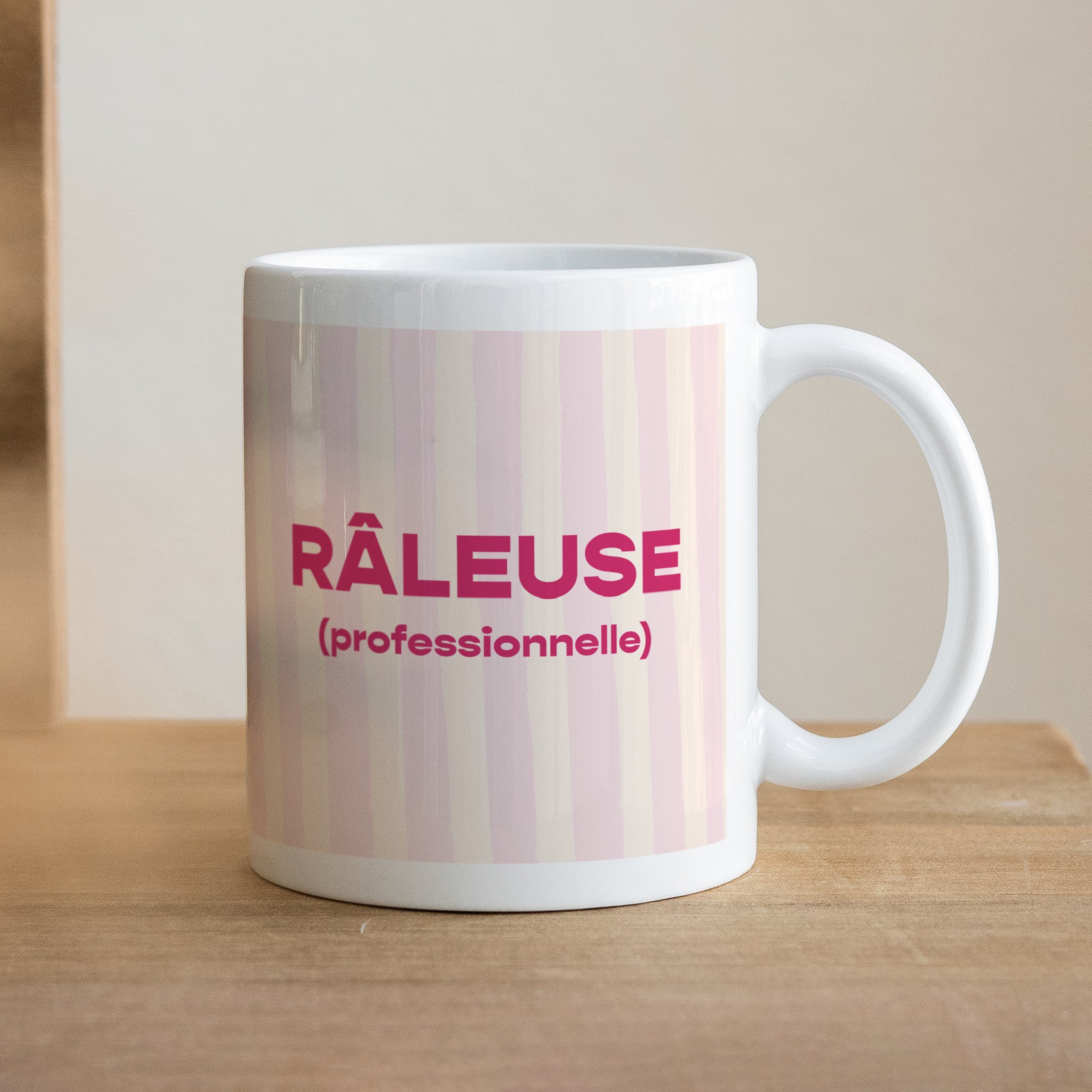 Mug Objets Blanc Râleuse photo N° 1