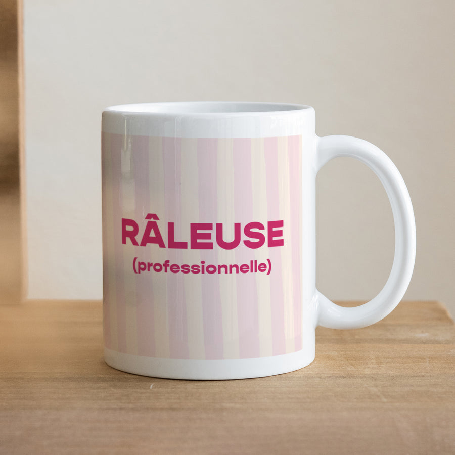 Mug Objets Blanc Râleuse photo